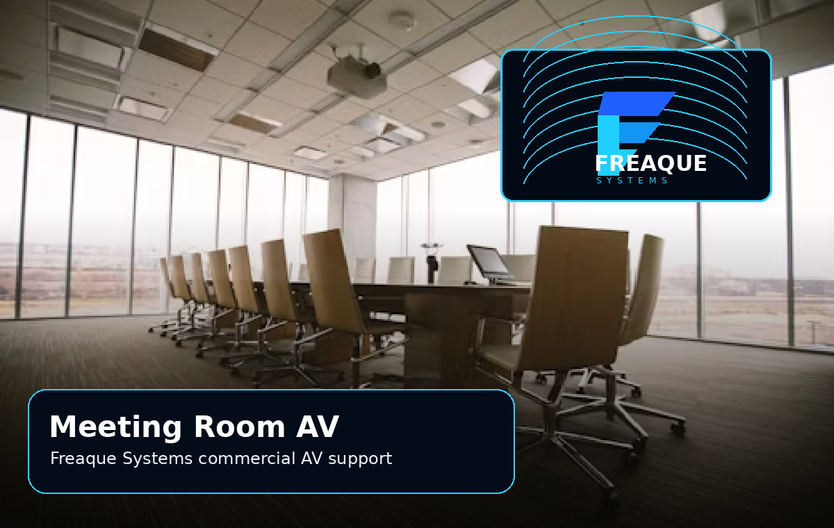 Meeting Room AV at Freaque Systems